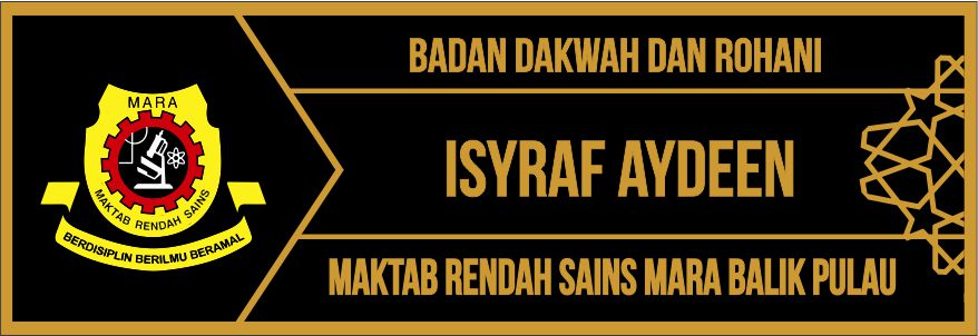 MRSM-09 name tag design