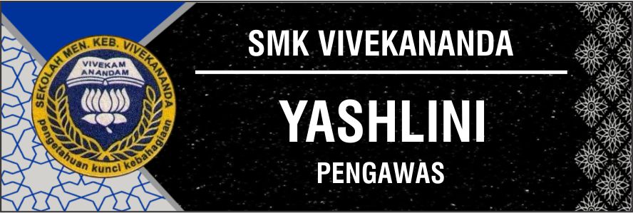 School-62 name tag design