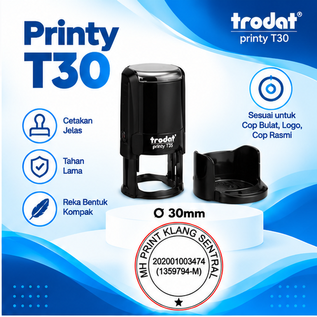 Trodat Printy T30 self-inking stamp
