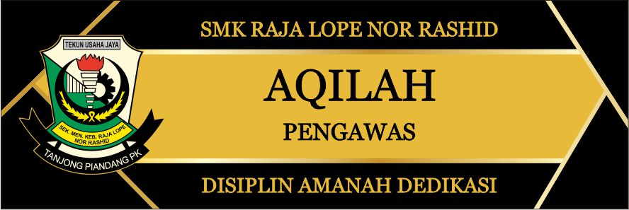 School-105 name tag design