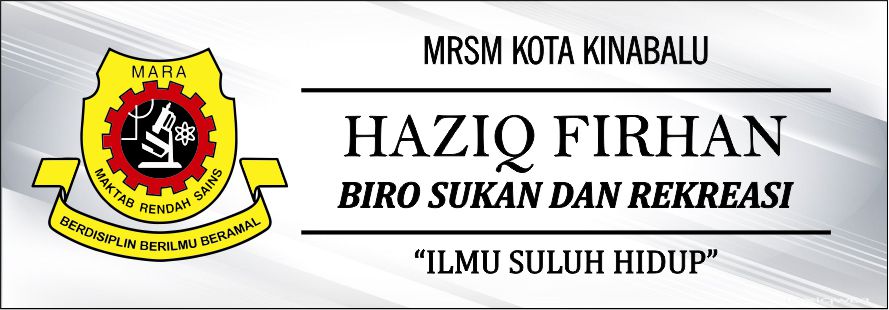 MRSM-14 name tag design