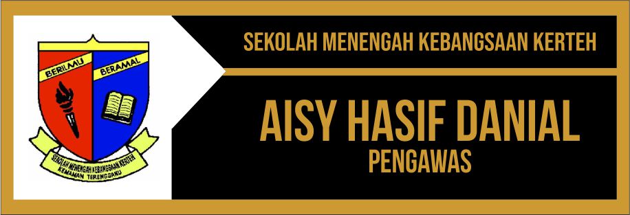 School-24 name tag design