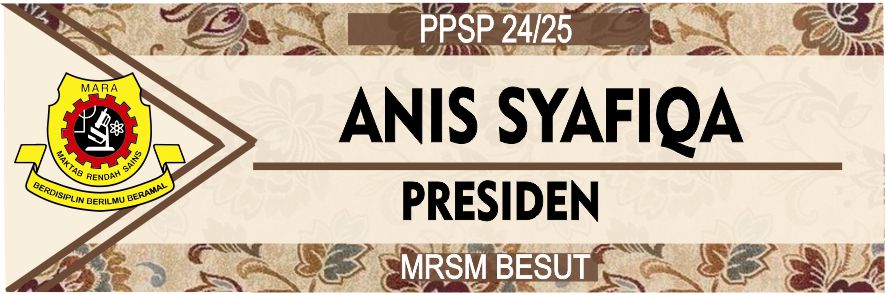 MRSM-36 name tag design
