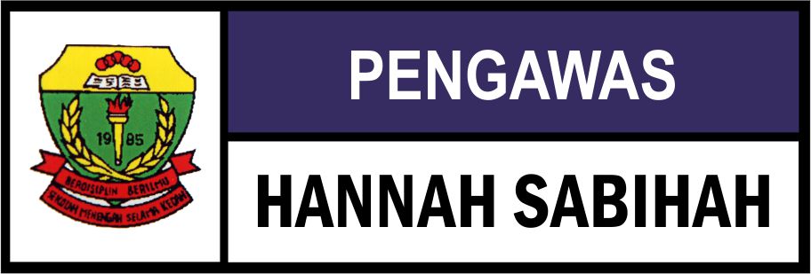 School-38 name tag design
