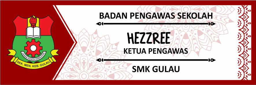 School-68 name tag design