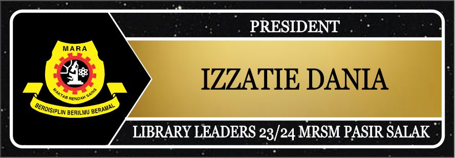 MRSM-15 name tag design
