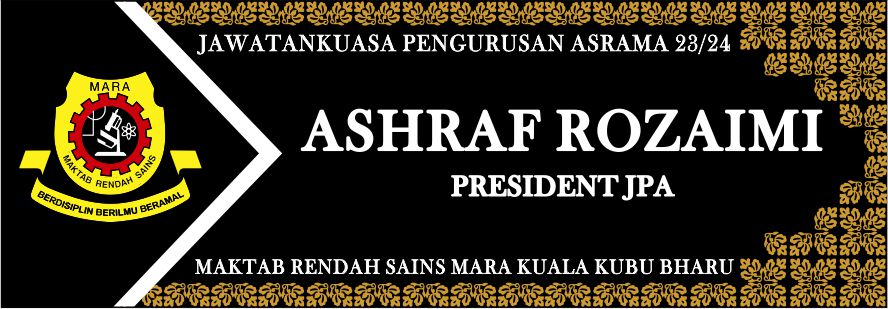 MRSM-11 name tag design