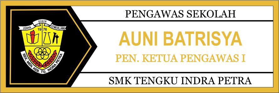School-103 name tag design