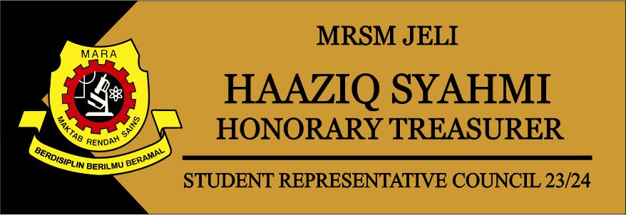 MRSM-10 name tag design