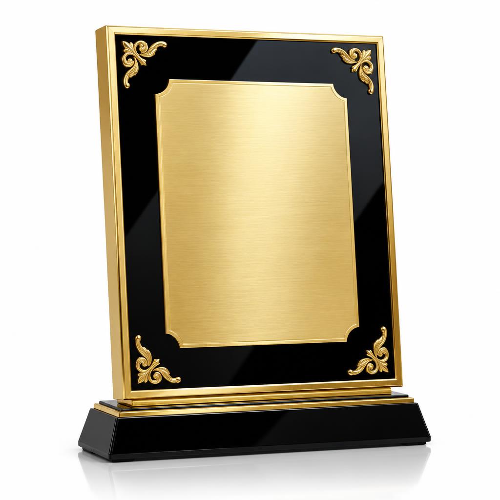 Plaque Exclusive award plaque by Mission House