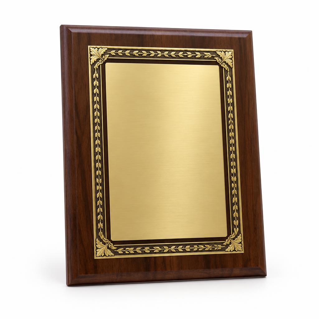 Plaque Standard award plaque by Mission House